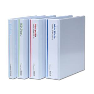 KDC)모든오피스)백색투명3공D링바인더(A4/5cm)