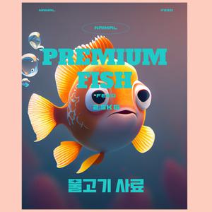프리미엄 물고기사료 2.5kg 금붕어 비단잉어 잉어 붕어 메기 향어 부상사료 물고기밥