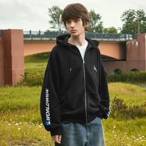 플루크 FSB 크랙 나염 후드 집업 FZT1030 / 4color