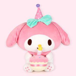 [산리오] 대형 마이멜로디 생일케이크 인형 45cm