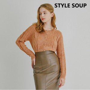 [SOUP]케이블 조직 카디건 SY9GDE3 _P328890902