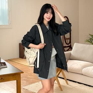 [제작] 규린 하프 야상 점퍼 80687 빅사이즈여성의류