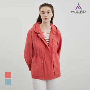 [비비올리비아] 탈부착 후드 스트링점퍼_VVCCL4M3171