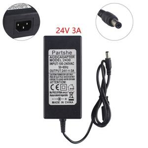 데이터 카드 sp60 열 라벨 프린터 전원 충전기용 어댑터 24V 3A 5.5x2.5mm
