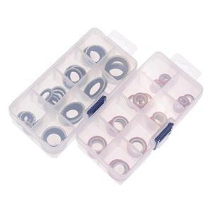 압축기 팽창 밸브 파이프 헤드 씰링 링-자동차 에어컨 시스템 가스켓 수리 부품 30Pcs