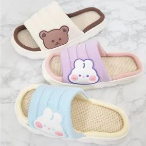 파스텔 거실화/사무실용/소음/사무실화/방지/실내/여성용