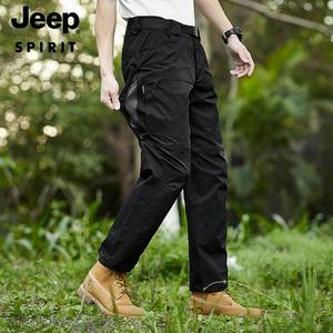 JEEP SPIRIT  남자 작업복바지 봄 여름 기능성 팬츠 등산 트레이닝 작업복