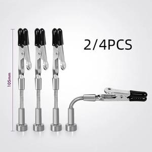 2/4PCS 납땜 보조기 자석 범용 플렉시블 암 용접 PCB 클램프 세 번째 손 수리 도구