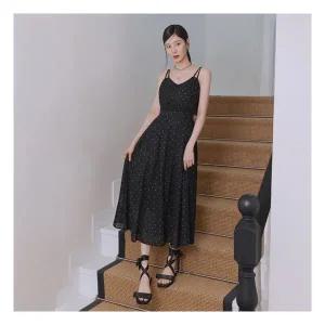 더엣지 [TAG가 159,800원] 뷔스티에 도트원피스 WZOP3G02 815050