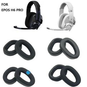 Sennheiser EPOS H6 PRO 헤드폰 교체 용 이어 패드 쿠션 고 커버 귀마개 베개