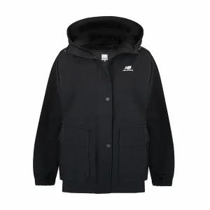 뉴발란스 스트레치 롱 여성 바람막이 자켓 블랙 NBNAC1W302-19