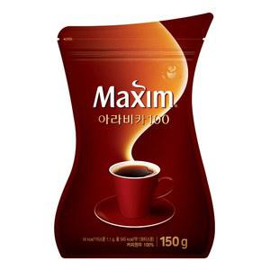 맥심 아라비카100 리필커피 150g