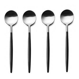 [큐티폴] 고아 블랙 모카(에스프레소)스푼 4p