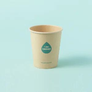 대나무 종이컵 6oz 인쇄 100개