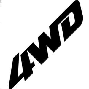 4wd 자동차 스티커/차량용 사륜구동 산악 차량 차량용품 튜닝 꾸미기 엠블렘 데칼