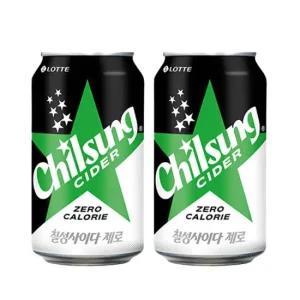 칠성사이다 제로 355ml 48캔