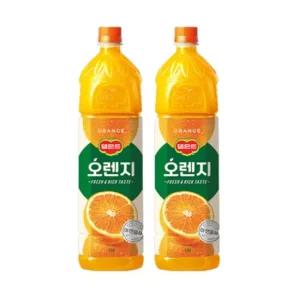 롯데 델몬트 오렌지주스 1.5L 12펫