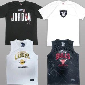 NBA/NFL/MLB/슈프림/나이키/조던 반팔티/농구바지/져지/시카고불스 LA 레이커스 오클랜드 레이더스 브라질팀 폴로
