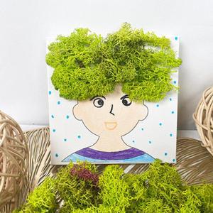 공기정화 지구보호 모스 얼굴만들기키트 체험 활동 행사장 공방 캠프