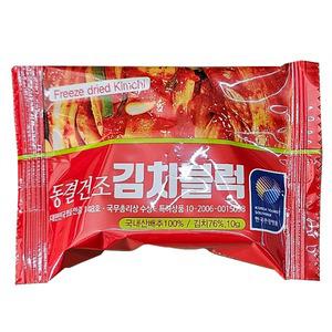 동결건조 김치블럭 10gX56입 여행갈때 낚시갈때