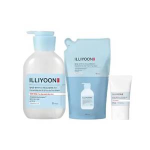일리윤 세라마이드아토6.0 탑투토워시 500ml, 1개 + 리필 500ml, 1개 + 증정(아토 집중크림, 30ml, 1개)
