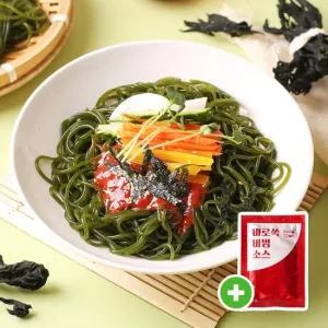 [이응준장인][한끼 7.41kcal]미역국수 해초국수 10인분 세트(소스 포함)