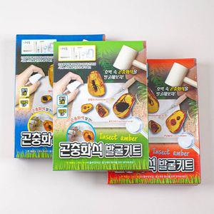 공룡 곤충 키트 장난감 화석 보석 발굴 캐기