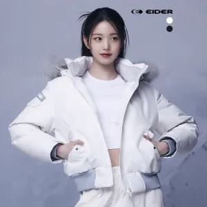 [아이더] 여성 스투키 숏 구스다운 패딩 자켓_DWW23551