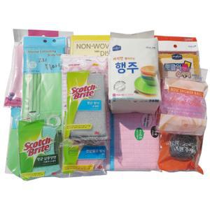 3M 수세미, 크린랩, 행주, 성보 샤워타올, 세탁망,  여러번 빨아쓰는행주/ 모음