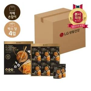 추석식품선물세트 리튠 마누카꿀진액 골드 50mlx24포 x 4개  1BOX)