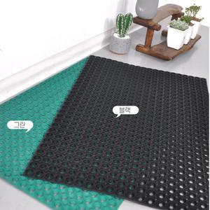 빌딩로비 호텔 발매트 써클생고무 현관매트 60x90cm 발판 미끄럼방지 세탁실 다용도실