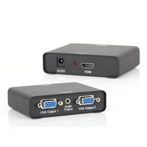 [BZHK3M8K_51]HDMI 2xVGA 분배기 선택기 RGB 변환 1080p