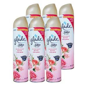 엘지 뉴 그레이드 미스트 에어 스프레이 방향제 우아한 장미향 320ml 6개 탈취
