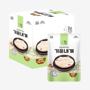 펫어스 강아지삼계탕 습식간식 기운내게 삼계죽 120g 10개세트