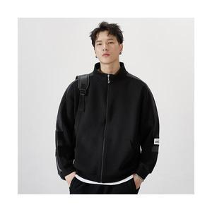 남성 코디룩 집업 가디건 빅사이즈 봄가을 후드 루즈핏 캐주얼 배색 지퍼 자켓 외투 인기3
