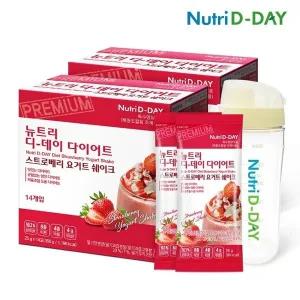 뉴트리디데이 스트로베리요거트 다이어트쉐이크 28포 + 쉐이크컵 + 증정