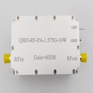 방열판이 있는 QBF RFPA1.5-1.6G-10W RF 전력 증폭기, GPS Beidou