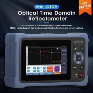 터치 스크린이 있는 OTDR 광섬유 반사계, VFL OLS, OPM 이벤트 맵, 이더넷 케이블 테스터, FC 1310/1550nm