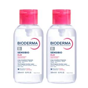 바이오더마 센시비오 클렌징워터 H2O 500ml x 2개 펌프형