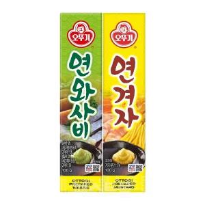 오뚜기 연와사비 100g + 연겨자 100g 세트