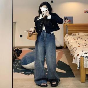 [피커]하이웨스트 여성 워싱 포인트