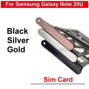 삼성호환 갤럭시 호환 노트 20 울트라 Note20U 단일 듀얼 Sim 트레이 카드 홀더 소켓 슬롯 수리 교체 부품