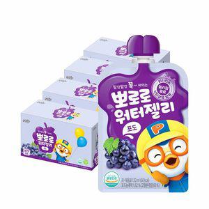 [팔도] 뽀로로 워터젤리 포도 120ml 40개입