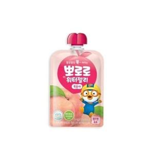 팔도 뽀로로 워터젤리 복숭아 120ml 40개입