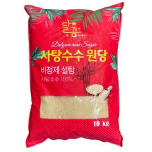 비정제원당 비정제설탕 원당 사탕수수당 (슈가푸드), 10kg, 1개