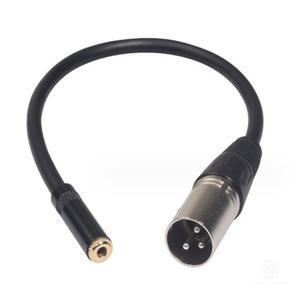 캐논 XLR TO 3.5 MF 암수케이블 마이크 믹서 옥스선 변환잭 AUX 변경 연결 레코드 스피커 출력 연결잭