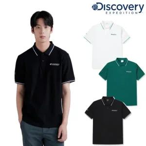 [롯데백화점]디스커버리익스페디션 [남성]24SS 할인 기능성 쿨링 냉감 여름 스포츠 반팔카라티 반팔티 DMTS