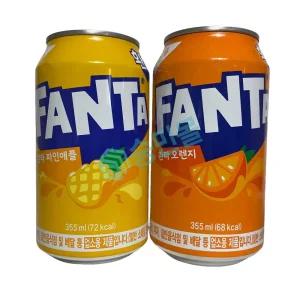 뚱캔 업소용 환타 오렌지 파인애플 355ml x 각 24개씩 총 48캔
