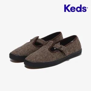Keds 케즈 챔피온 T 스트랩 해리스트위드_5XM02342F925