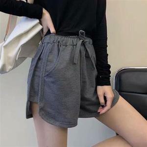 여성 트레이닝 숏팬츠 홈웨어 허리밴딩 반바지 츄리닝